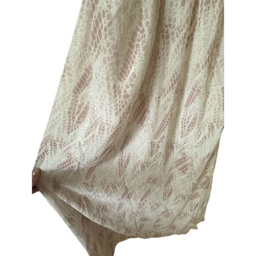 Lush Snake Python Print Halter Neck Maxi Sundress… - image 7
